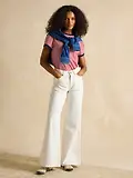 Thumbnail 4 of Joules Women's Palazzo Jeans - Ecru