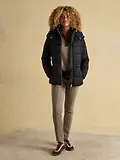 Thumbnail 10 of Joules Women's Hadlow Short Showerproof Padded Coat - Black