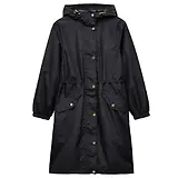 Thumbnail 1 of Joules Women's Holkham Waterproof Packable Raincoat - Navy Floral Tonal