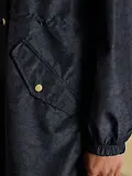 Thumbnail 7 of Joules Women's Holkham Waterproof Packable Raincoat - Navy Floral Tonal