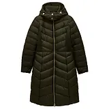 Thumbnail 1 of Joules Women's Pembury Showerproof Longline Hooded Coat - Khaki Green