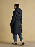 Thumbnail 3 of Joules Women's Pembury Showerproof Longline Hooded Coat - Navy