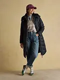 Thumbnail 4 of Joules Women's Pembury Showerproof Longline Hooded Coat - Navy