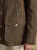 Thumbnail 8 of Joules Women's Contemporary Fieldcoat Tweed Jacket - Brown Check