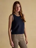 Thumbnail 2 of Joules Women's Holly Knitted Vest - Navy & Camel