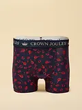 Thumbnail 2 of Joules Men's Crown Joules Boxer Briefs 2 Pack - Grey/Navy