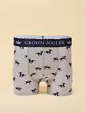 Thumbnail 3 of Joules Men's Crown Joules Boxer Briefs 2 Pack - Grey/Navy