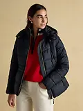 Thumbnail 6 of Joules Women's Hadlow Short Showerproof Padded Coat - Navy
