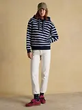 Thumbnail 7 of Joules Women's Milbourne Cotton Blend Hoodie - Navy & Cream Striped