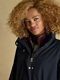 Thumbnail 5 of Joules Women's Hensley Waterproof Longline Coat - Navy