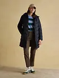 Thumbnail 8 of Joules Women's Moorsdale Mid Length Showerproof Padded Coat with Hood - Navy