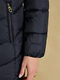 Thumbnail 10 of Joules Women's Moorsdale Mid Length Showerproof Padded Coat with Hood - Navy