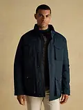 Thumbnail 5 of Joules Men's Beckett Waterproof Field Coat With Packable Hood - Navy