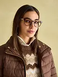 Thumbnail 4 of Joules Women's Beckley Padded Showerproof Jacket - Brown