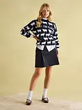 Thumbnail 4 of Joules Women's What The Flock Jumper - Navy