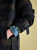 Thumbnail 6 of Joules Women's Amberly Longline Wool Blend Coat - Navy