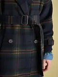 Thumbnail 7 of Joules Women's Amberly Longline Wool Blend Coat - Navy