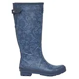 Thumbnail 1 of Joules Women's Printed Adjustable Tall Wellies - Navy