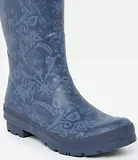 Thumbnail 5 of Joules Women's Printed Adjustable Tall Wellies - Navy