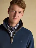 Thumbnail 4 of Joules Men's Heritage Quarter Zip Fleece - Navy