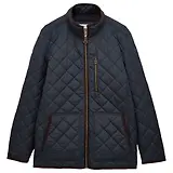 Thumbnail 1 of Joules Men's Maynard Diamond Quilted Jacket - Navy