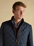 Thumbnail 4 of Joules Men's Maynard Diamond Quilted Jacket - Navy