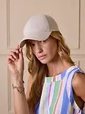 Thumbnail 1 of Joules Women's Daley Linen Baseball Cap - Neutral