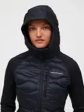 Thumbnail 4 of Peak Performance Women's Helium Hybrid Down Hooded Jacket - Black