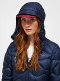 Thumbnail 3 of Peak Performance Women's Helium Down Hooded Jacket - Blue Shadow