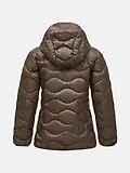 Thumbnail 3 of Peak Performance Women's Helium Down Hooded Jacket - Terrain Tan