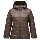 Thumbnail 1 of Peak Performance Women's Helium Down Hooded Jacket - Terrain Tan