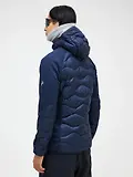 Thumbnail 5 of Peak Performance Men's Helium Down Hybrid Hooded Jacket - Blue Shadow