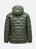 Thumbnail 7 of Peak Performance Men's Helium Down Hooded Jacket - Pine Needle
