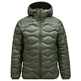 Thumbnail 1 of Peak Performance Men's Helium Down Hooded Jacket - Pine Needle