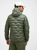 Thumbnail 4 of Peak Performance Men's Helium Down Hooded Jacket - Pine Needle