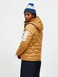 Thumbnail 5 of Peak Performance Women's Helium Utility Down Hooded Jacket - Sierra Sand/Sand Fog