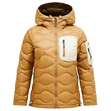Thumbnail 1 of Peak Performance Women's Helium Utility Down Hooded Jacket - Sierra Sand/Sand Fog