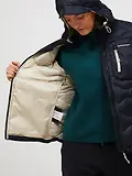 Thumbnail 6 of Peak Performance Women's Helium Utility Down Hooded Jacket - Black/Sand Fog