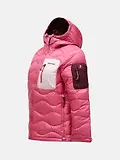 Thumbnail 8 of Peak Performance Women's Helium Utility Down Hooded Jacket - Mountain Blush/Frosted Blossom