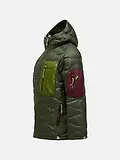 Thumbnail 7 of Peak Performance Men's Helium Utility Down Hooded Jacket - Pine Needle/Mosswood