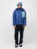 Thumbnail 3 of Peak Performance Men's Helium Utility Down Hooded Jacket - Summit Sky/Snowmelt