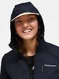 Thumbnail 3 of Peak Performance Women's Utility Light Zip Hoodie - Black/Black