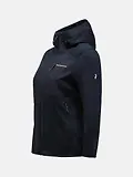 Thumbnail 5 of Peak Performance Women's Utility Light Zip Hoodie - Black/Black