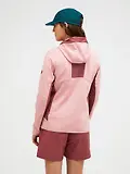 Thumbnail 4 of Peak Performance Women's Utility Light Zip Hoodie - Warm Blush/ Wild Rouge