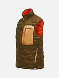 Thumbnail 7 of Peak Performance Men's Helium Utility Down Vest - Meadow Moss/Sierra Sand