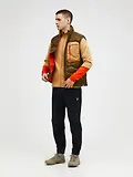 Thumbnail 3 of Peak Performance Men's Helium Utility Down Vest - Meadow Moss/Sierra Sand