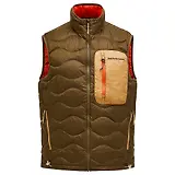 Thumbnail 1 of Peak Performance Men's Helium Utility Down Vest - Meadow Moss/Sierra Sand