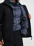 Thumbnail 6 of Peak Performance Men's Maroon HIPE® 2L Insulated Shell Jacket - Black
