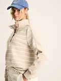 Thumbnail 4 of Joules Women's Southwold Button Down Striped Sweatshirt - Oatmarl