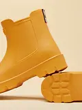 Thumbnail 5 of Joules Women's Raindance EVA Lightweight Ankle Wellies - Ochre Yellow